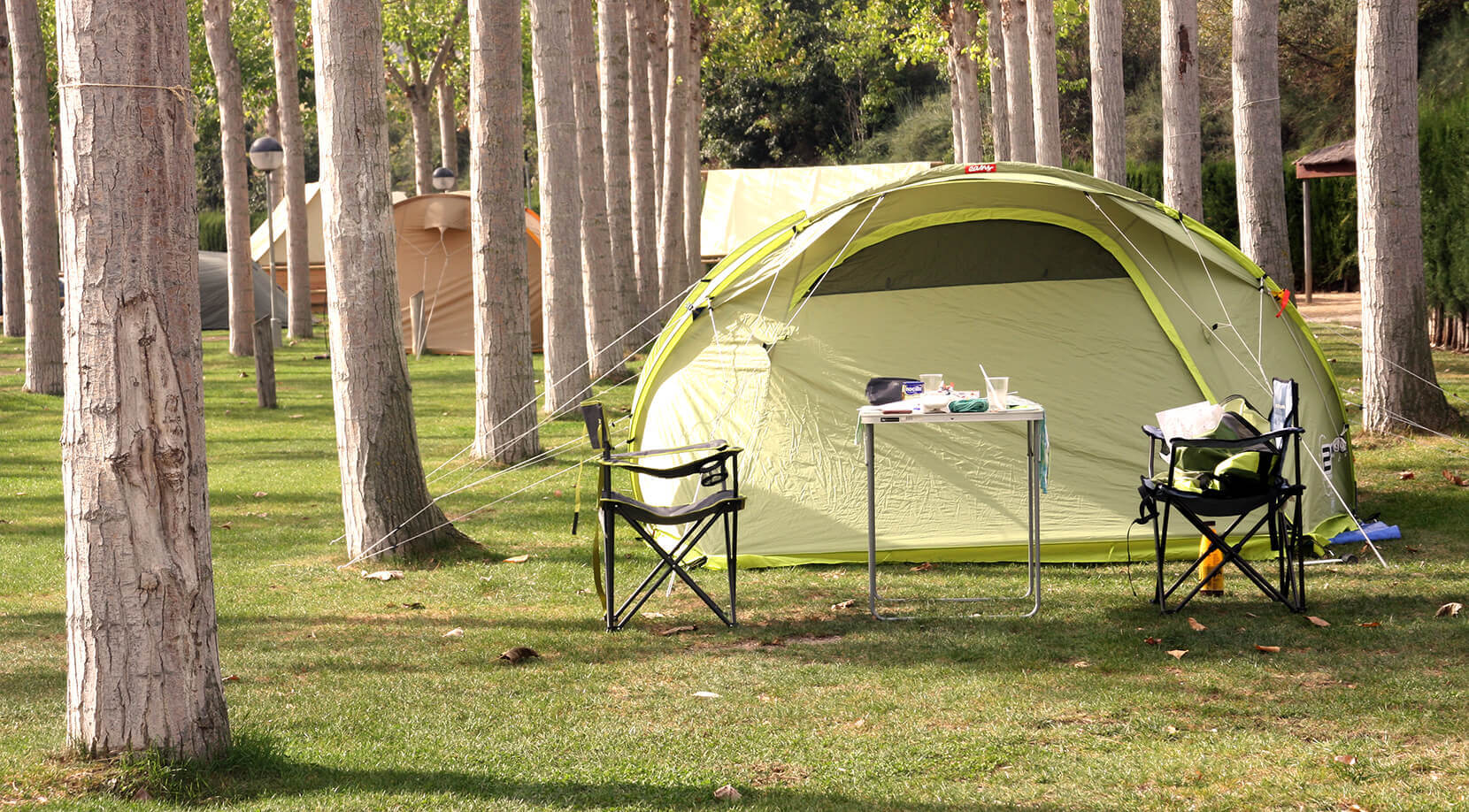 camping-tienda-de-campana-996fmd.jpg Parcela para tienda de campaña, de 60 a 70 m2 con césped natural y sombra Camping La Noguera - Imagen 1