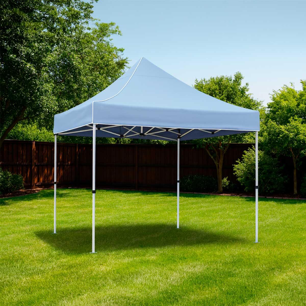 carpa-3x3-decathlon-104puk-1.jpg Carpa plegable Aluminio 3x3m ALUPRO40 con barras hexagonales - Imagen 1