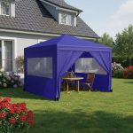 Carpa Plegable 3x3m Azul UPF50+ para 10 Personas con 4 Paredes y Bolsa | Decathlon