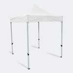 Carpa plegable 3x3m Nylon Blanca para Evento playa, camping o jardín y eventos..
