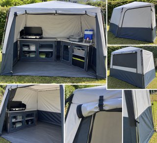 carpa-decathlon-3x3-fresh-777bok-1.jpg Carpa Quechua Arpenaz Base L Fresh 3x3 de segunda mano por 145 EUR en Cáceres en WALLAPOP - Imagen 1