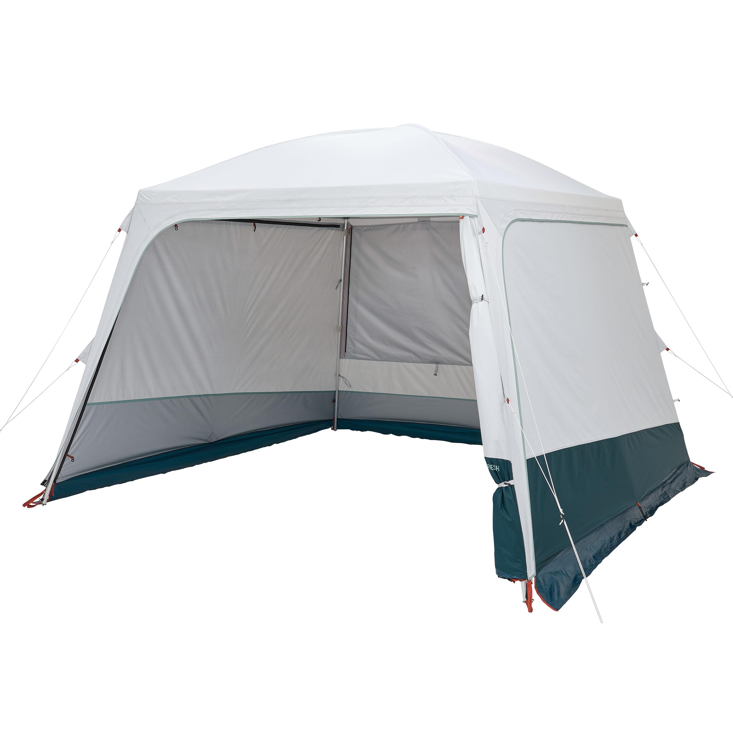carpa-plegable-decathlon-553gdr-1.jpg Carpa plegable habitáculo de camping 10 personas UPF50+ Arpenaz Base L Fresh - Imagen 1