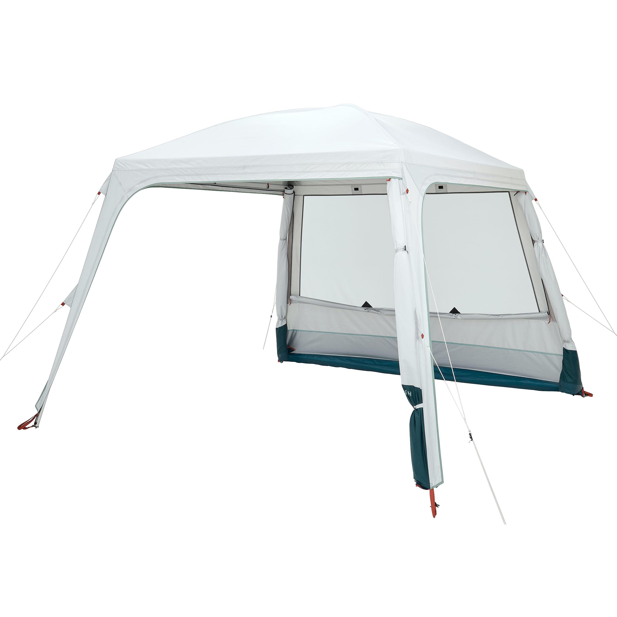 carpa-quechua-451hrp-1.jpg Carpa plegable habitáculo de camping 10 personas UPF50+ Arpenaz Base L Fresh - Imagen 1