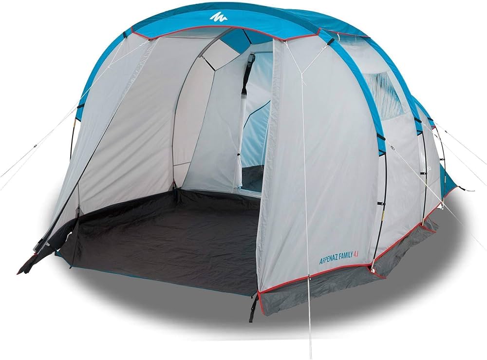 carpa-quechua-740uqk-1.jpg Amazon.com: Quechua por Decathlon Arpenaz Tienda de campaña 4.1 | 4 personas 1 dormitorio : Deportes y Actividades al Aire Libre - Imagen 1