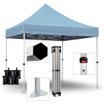 CARPA PLEGABLE ALUMINIO 3X3M NATURCAMPER ALUPRO40