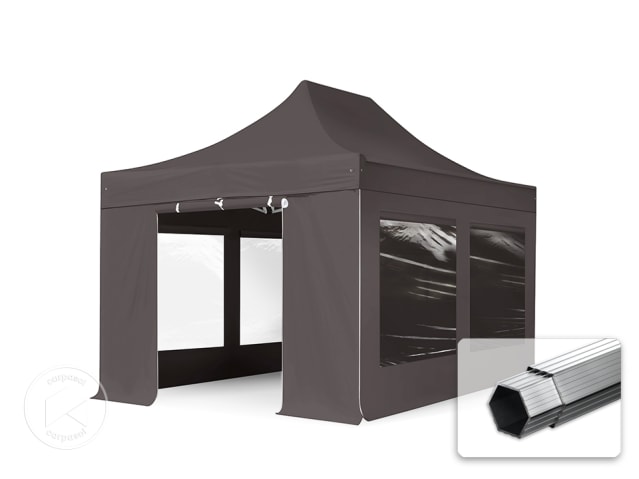 carpas-3x4-136cpw-1.jpg Carpas plegables 3x4,5, Aluminio, incl. 4 laterales (600204) | Carpasol - Imagen 1