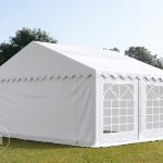 PVC Carpas para fiestas 5x5, blanco, impermeable (5107) | Carpasol