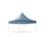 Carpa plegable 5x5 m impermeable e ignífuga