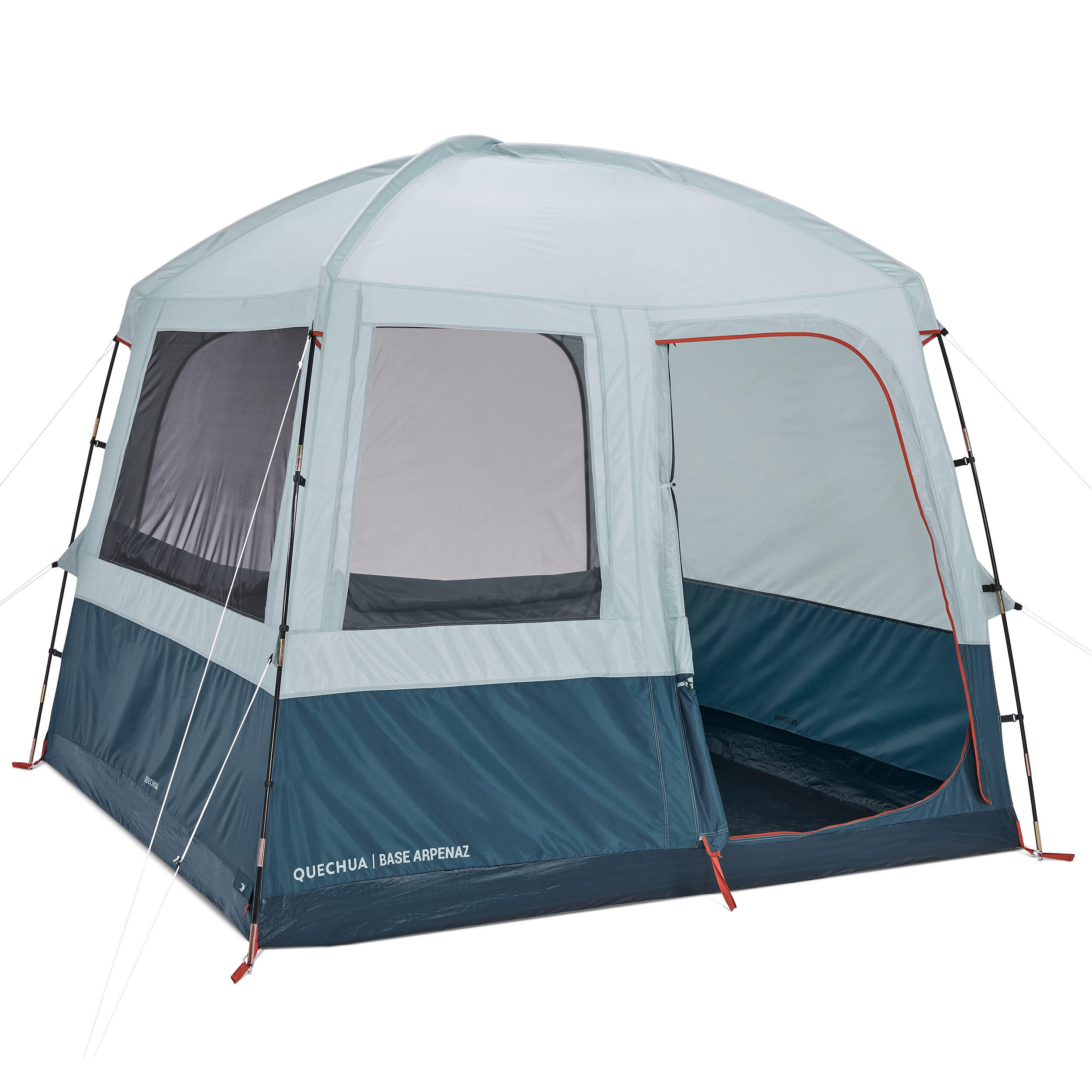 carpas-decathlon-675zxm-1.jpg Carpa plegable habitáculo 6 personas UPF30 Arpenaz Base M - Imagen 1