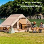 Tienda de Campaña Inflable LUXURY Glamping 2 4 Personas Naturcamper
