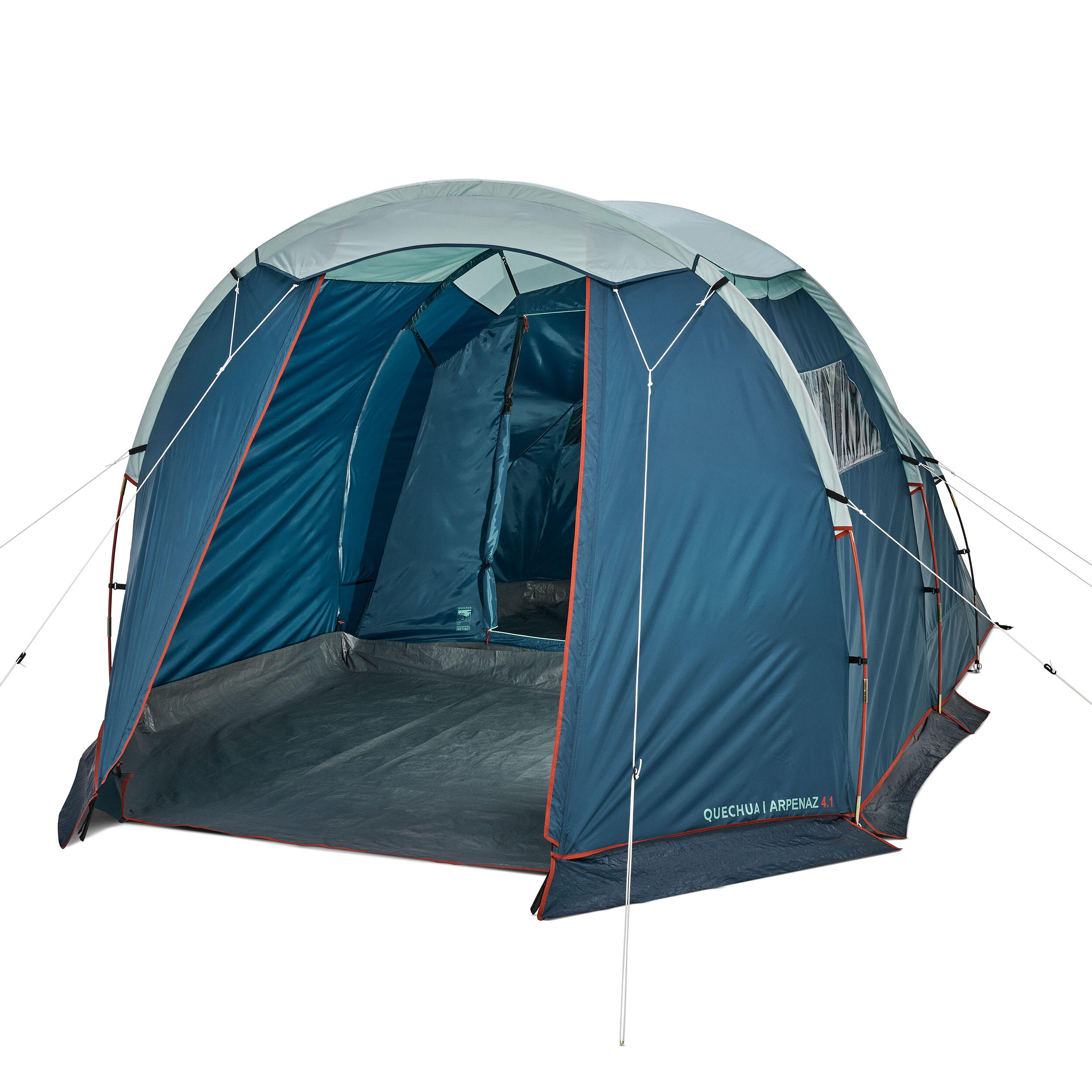 casa-de-campana-decathlon-497rkl.jpg Tienda de campaña familiar 4 personas UPF30 Arpenaz 4.1 - Imagen 1