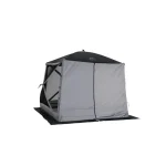 Tienda de campaña tipo domo para acampar al aire libre 4 casas de pantalla con hub China Tienda de refugio y tienda de camping precio