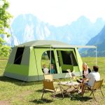 Tiendas de camping cómodas y resistentes: fácil montaje y protección garantizada