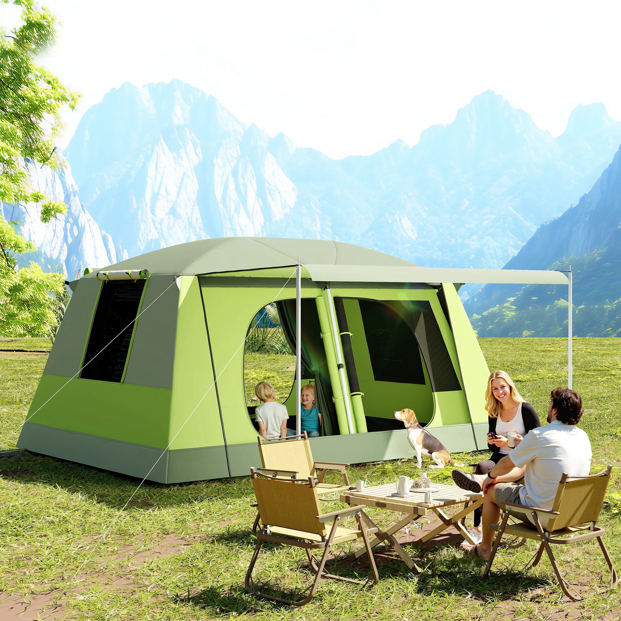 casetas-de-camping-371ehw-1.jpg Tiendas de camping cómodas y resistentes: fácil montaje y protección garantizada - Imagen 1