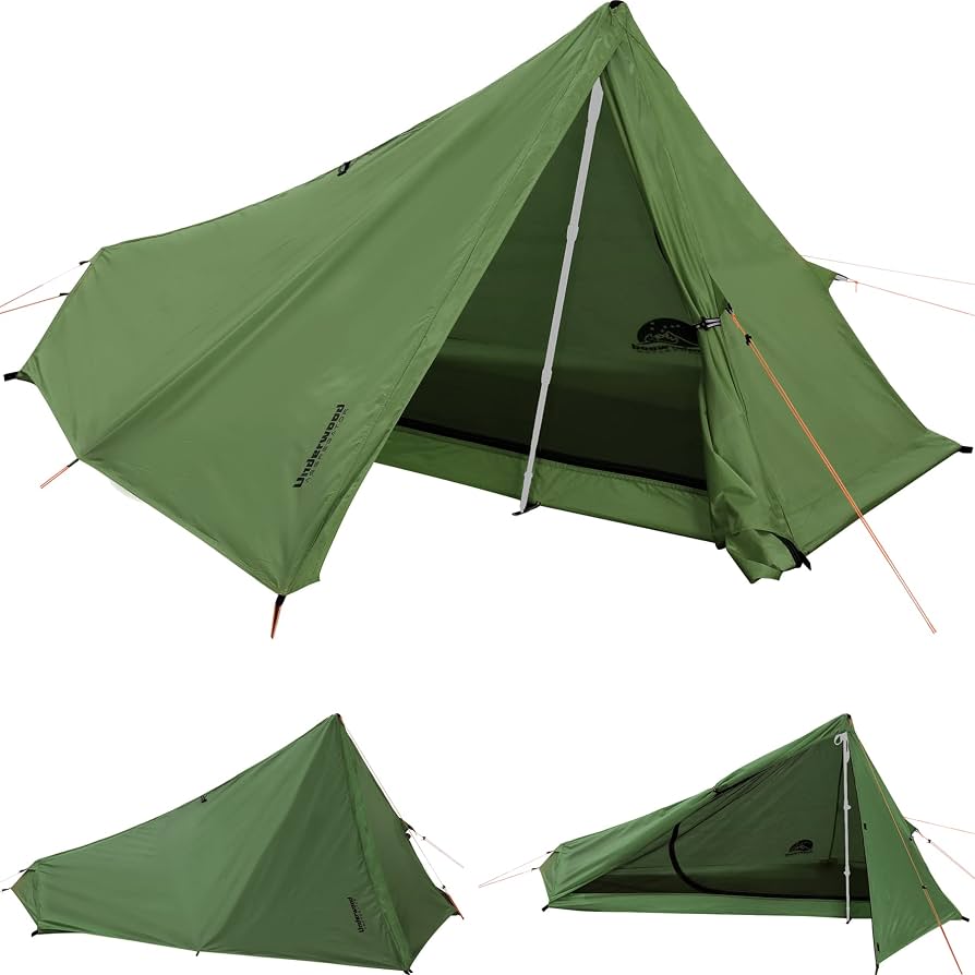 tienda-campana-1-persona-524sud.jpg Tienda 1 Persona Ultraligera, Impermeable Compacta para (Sin Bastones) | Montaje Fácil, 1.1kg, para Senderismo Trekking Montaña Viaje, Playa, Festival, Bastones no Incluidos : Amazon.es: Deportes y aire libre - Imagen 1