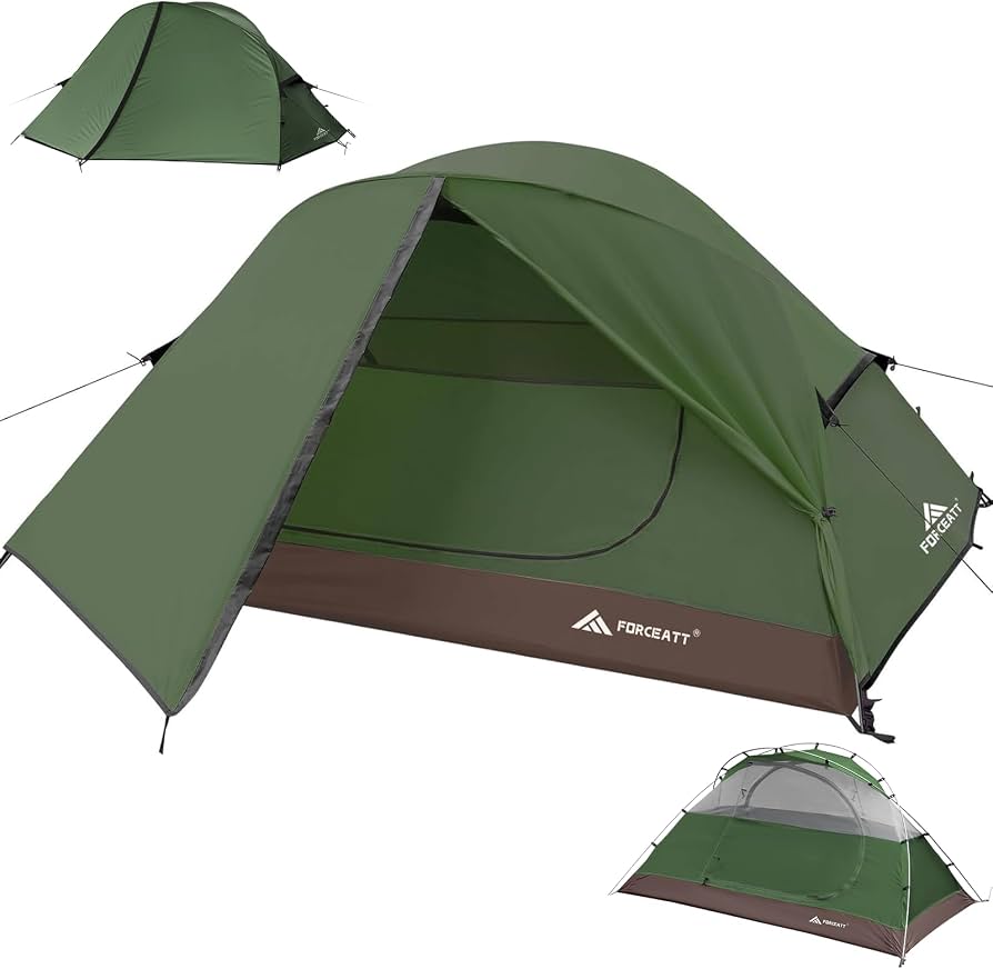 tienda-campana-2-personas-941mmo.jpg Forceatt Tienda de Campaña, Tienda Campaña 2 Personas, Carpa Ultraligera 3 4 Temporadas, Resistente al Agua y al Viento Fácil de Instalar, Adecuada para Viajes, Camping, Senderismo : Amazon.es: Deportes y aire libre - Imagen 1