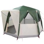 Tienda de campaña para 3 personas Verde y 320 x 320 x 203 cm