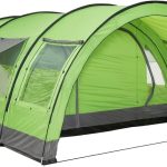 CampFeuer Tienda de Campaña Familiar Relax6 I 6 Personas I Columna de Agua de 5.000 mm I Tipo Túnel con Dormitorio Separado I Mosquiteros (Verde) : Amazon.es: Deportes y aire libre