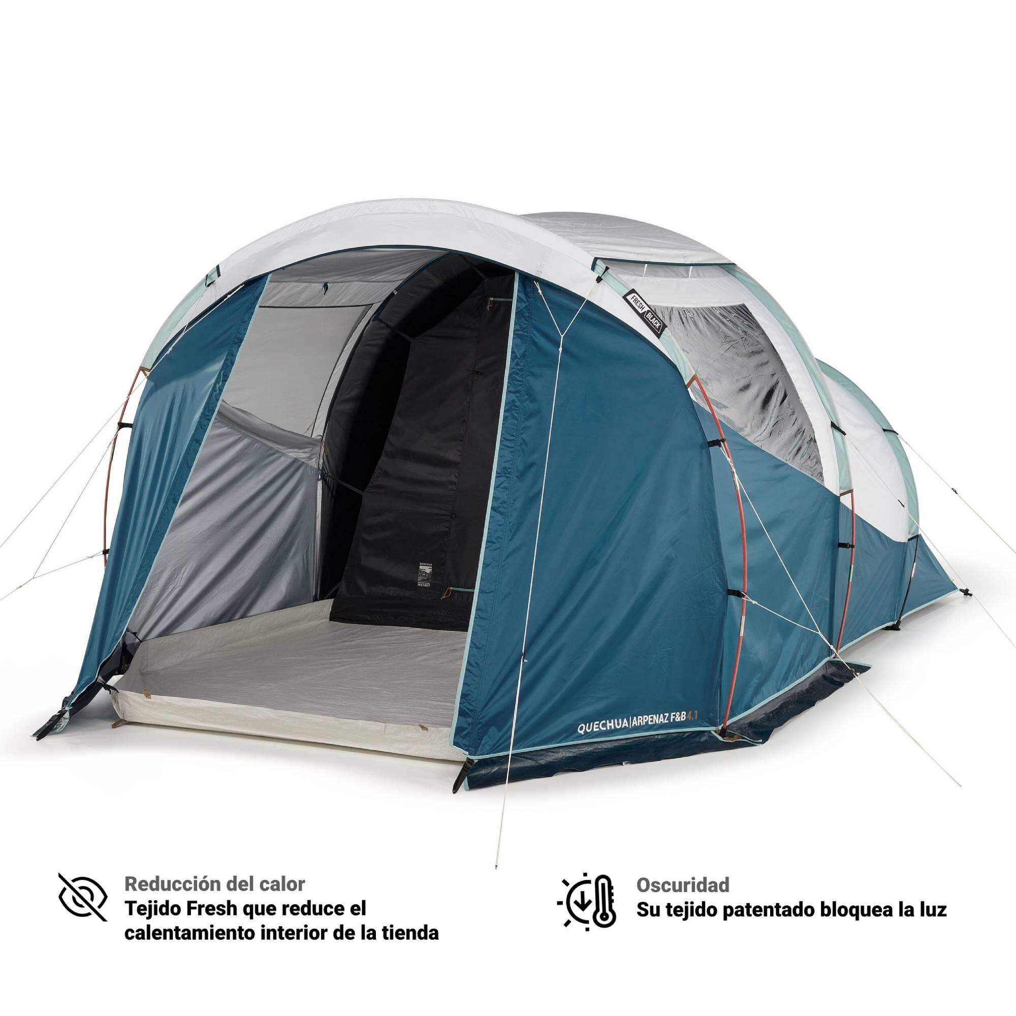 tienda-campana-decathlon-732joe.jpg Tienda de campaña familiar 4 personas Quechua Arpenaz 4.1 F&B | Decathlon - Imagen 1
