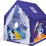 Tienda Campaña Infantil Carpa de Juegos para Niños Interior y Exterior, Grande Carpa para Niños con Ventanas y Bolsa de Transporte, Tienda Infantil Casita Infantil 120×100×130 cm, Astronautas : Amazon.es: Juguetes y