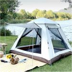Tienda de campaña para 4 Personas, Tienda espaciosa para Acampar, Tienda de campaña Estable y Ligera para Acampar, Senderismo, Picnic, jardín : Amazon.es: Deportes y aire libre