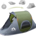 Night Cat Tienda Pop Up 1 Persona : Impermeable Automática Camping | Apertura Rápida En 3 Segundos Plegado Fácil Y Compacto Ventilación Ideal Camping Senderismo : Amazon.es: Deportes y aire libre