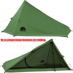 Tienda 1 Persona Ultraligera, Impermeable Compacta para (Sin Bastones) | Montaje Fácil, 1.1kg, para Senderismo Trekking Montaña Viaje, Playa, Festival, Bastones no Incluidos : Amazon.es: Deportes y aire libre
