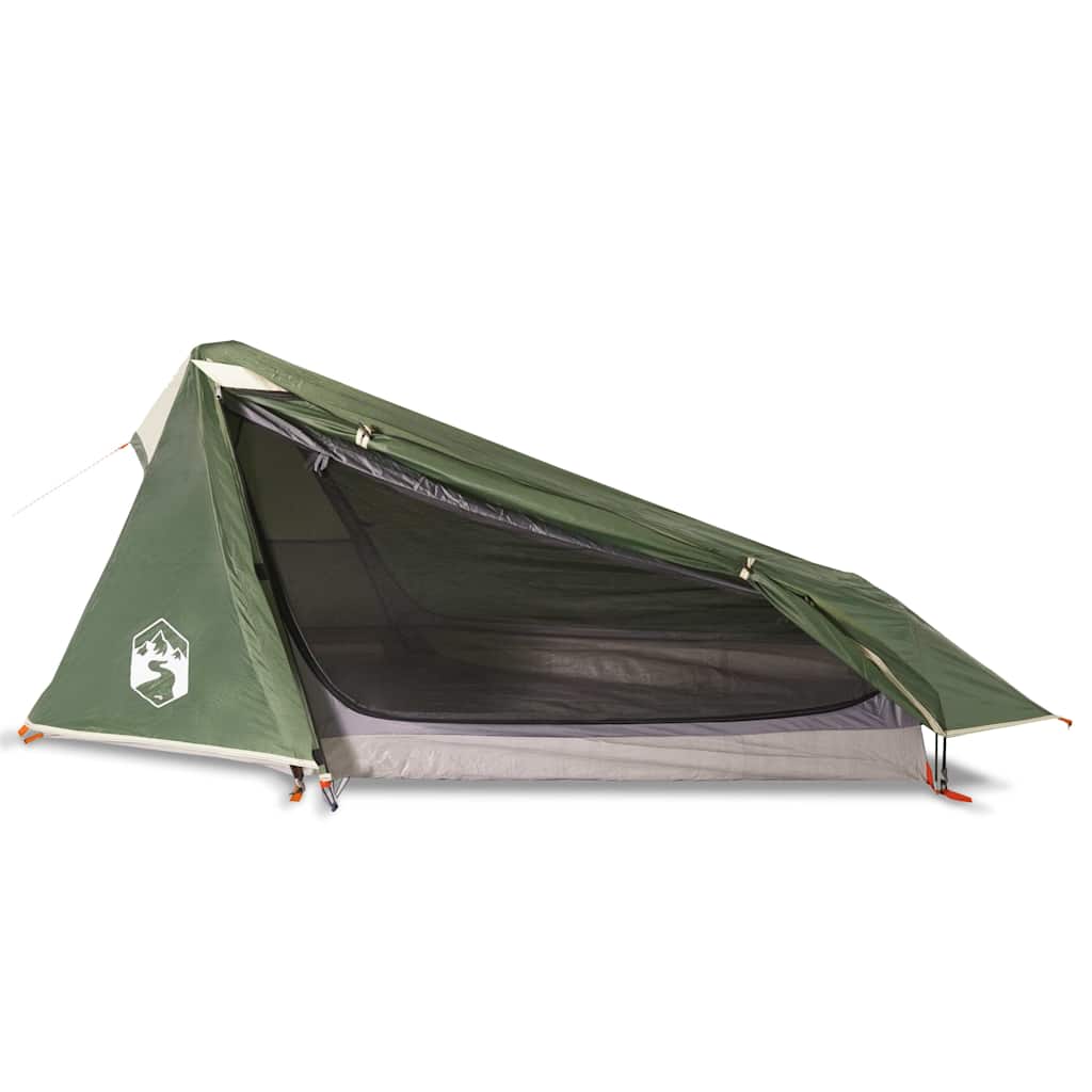 tienda-de-campana-1-persona-498pkp.jpg Tienda de campaña túnel para 1 persona impermeable verde v6427 1 persona / Verde - Imagen 1