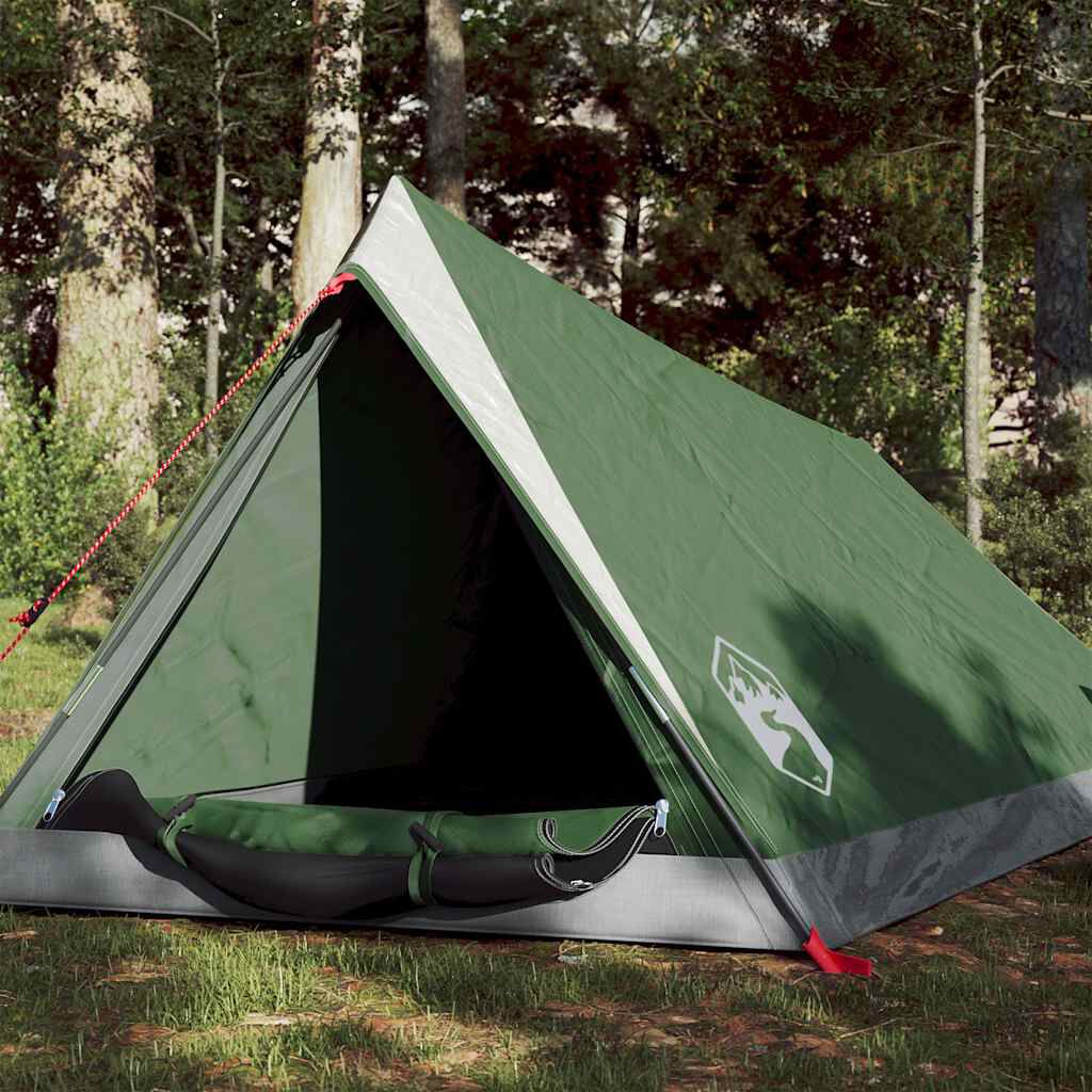 tienda-de-campana-2-personas-508qzr.jpg vidaXL Tienda de campaña para 2 personas impermeable verde - Imagen 1