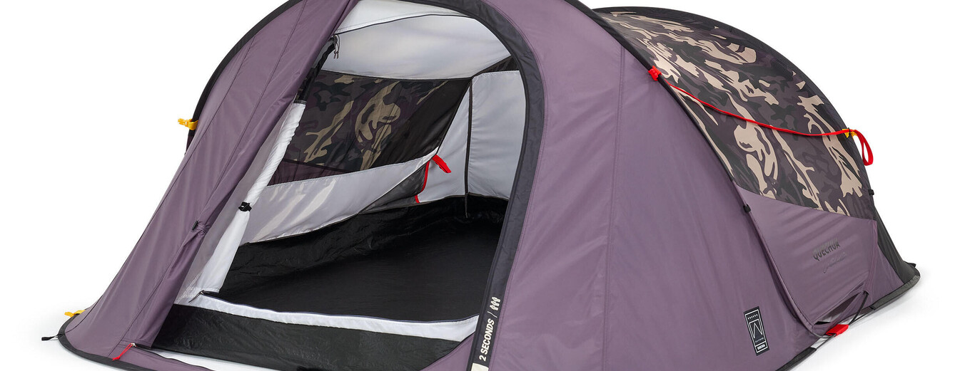 tienda-de-campana-2-seconds-823szi.jpg Decathlon rebaja la edición limitada de la tienda de campaña 2 Seconds para que nos cueste muy poco salir de cámping - Imagen 1