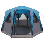 Tienda de campaña para 3 personas con techo Azul y gris