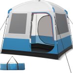 GOPLUS Tienda de Campaña para 5 Personas con Diseño Ultraligero | Carpa Familiar con Grandes Puertas