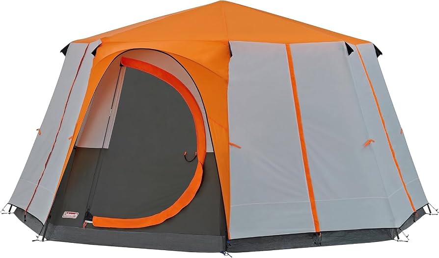tienda-de-campana-coleman-131mpi.jpg Octógono Coleman con Grandes ventanales, con Vista panorámica de 360°, Robusta construcción de Postes de Acero, Lona Impermeable Totalmente integrada, fácil de Montar, 100% Impermeable. : Amazon.es: Deportes y aire libre - Imagen 1