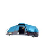 Tienda de campaña familiar iglú 11 personas impermeable azul v6045 11 personas / Azul