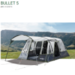 Tienda familiar de camping hinchable Bullet 5 plazas Caravaning Montgrí SL Parking, Venta y Alquiler de Autocaravanas, caravanas y remolques