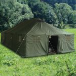 Mil Tec Tienda de Campaña Militar PE 10x4,8m Verde Oliva Refugio Táctico Resistente