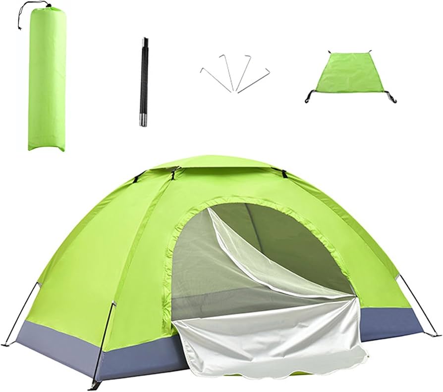 tienda-de-campana-ultraligera-978alm.jpg FACULX Tienda de Campaña Ultraligera para 1 2 Personas, Tienda de Campaña Impermeable para Mochileros con Puertas Dobles, Bolsa de Transporte, Piquetas y Sobretecho para Senderismo y Aventuras al Aire : Amazon.es: Deportes - Imagen 1