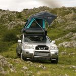 Tienda de Techo T1000 Beige para Coche, SUV, 4x4 o Furgoneta. 120 x 190 cm | Decathlon