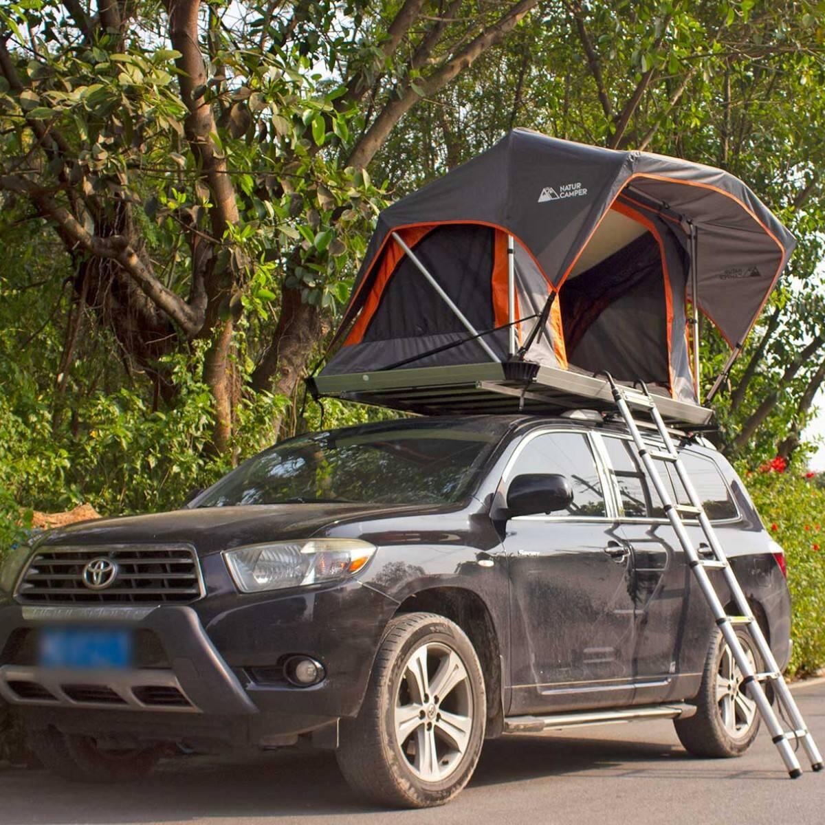 tienda-techo-coche-decathlon-935zgf-1.jpg Tienda de Techo NATURCAMPER T1000 para Coche, SUV, 4x4 o furgoneta | Decathlon - Imagen 1