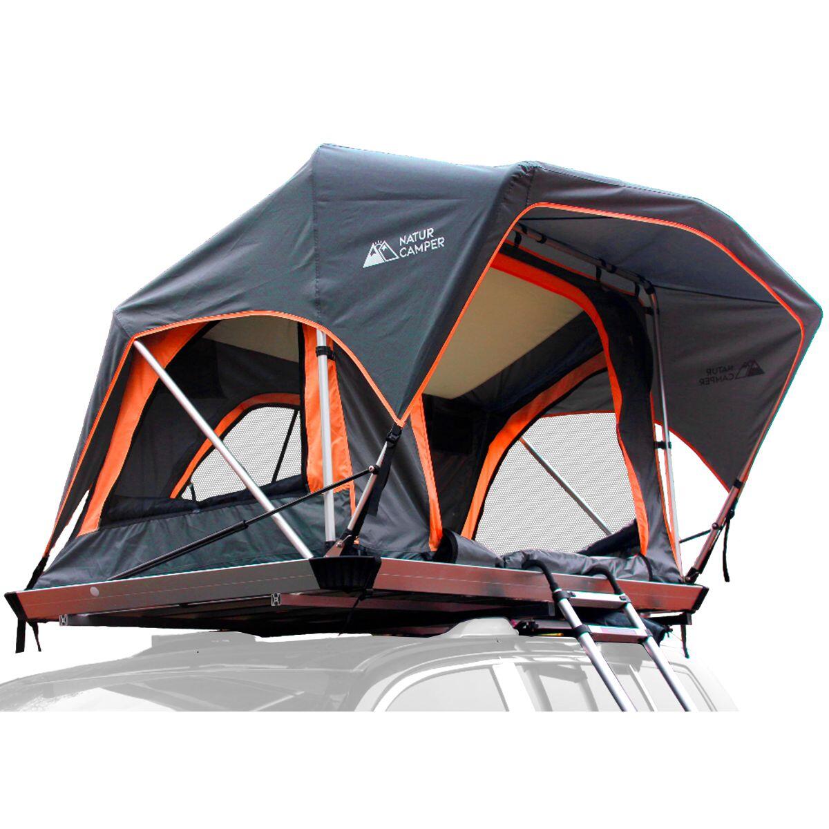 tienda-techo-furgoneta-637uvf-1.jpg Tienda de Techo NATURCAMPER T1000 para Coche, SUV, 4x4 o furgoneta - Imagen 1