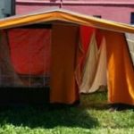 Tienda campaña chalet porche y 2 habitaciones de segunda mano por 150 EUR en Los Barrios en WALLAPOP