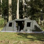 Tienda de jardín | Tienda campaña familiar túnel 6 personas impermeable verde CFW310778 | Leroy Merlin