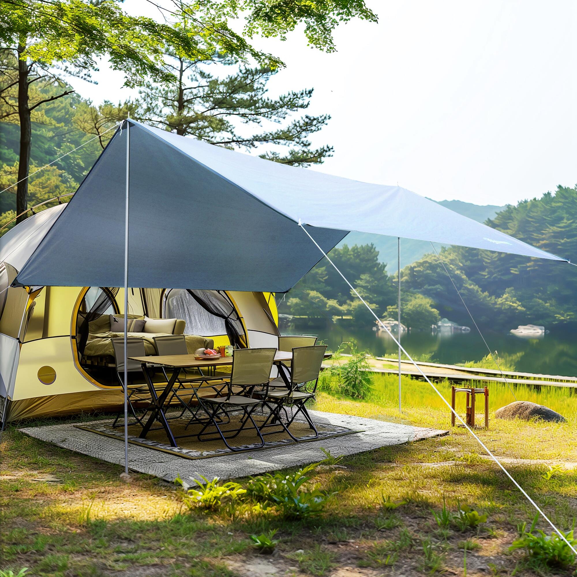 toldo-camping-669njg-1.jpg Toldos de camping resistentes a la intemperie: protección solar y fácil montaje - Imagen 1