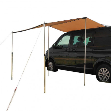 toldos-camping-701ncg-1.jpg Outhaus Toldo Halex 25 250 × 250 beige Toldo para furgoneta camper - Imagen 1