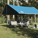 Toldo camping VidaXL 430x380x210 cm impermeable azul