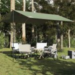 Toldo de Camping Impermeable 360x294 cm en Verde