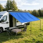 SUPAREE Toldo Caravana Impermeable Toldos para Caravana Exterior Toldo Furgoneta Camper con 3 Ribete Protección UV 210D Oxford Impermeable Exterior para RV Van Camping 3 x 2,4m : Amazon.es: Coche y moto